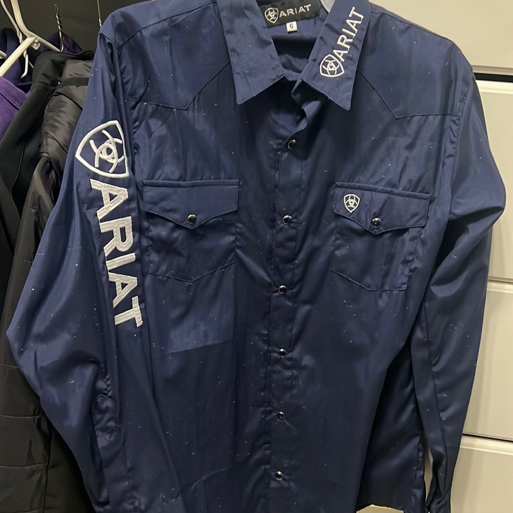 Dark blue Ariat top